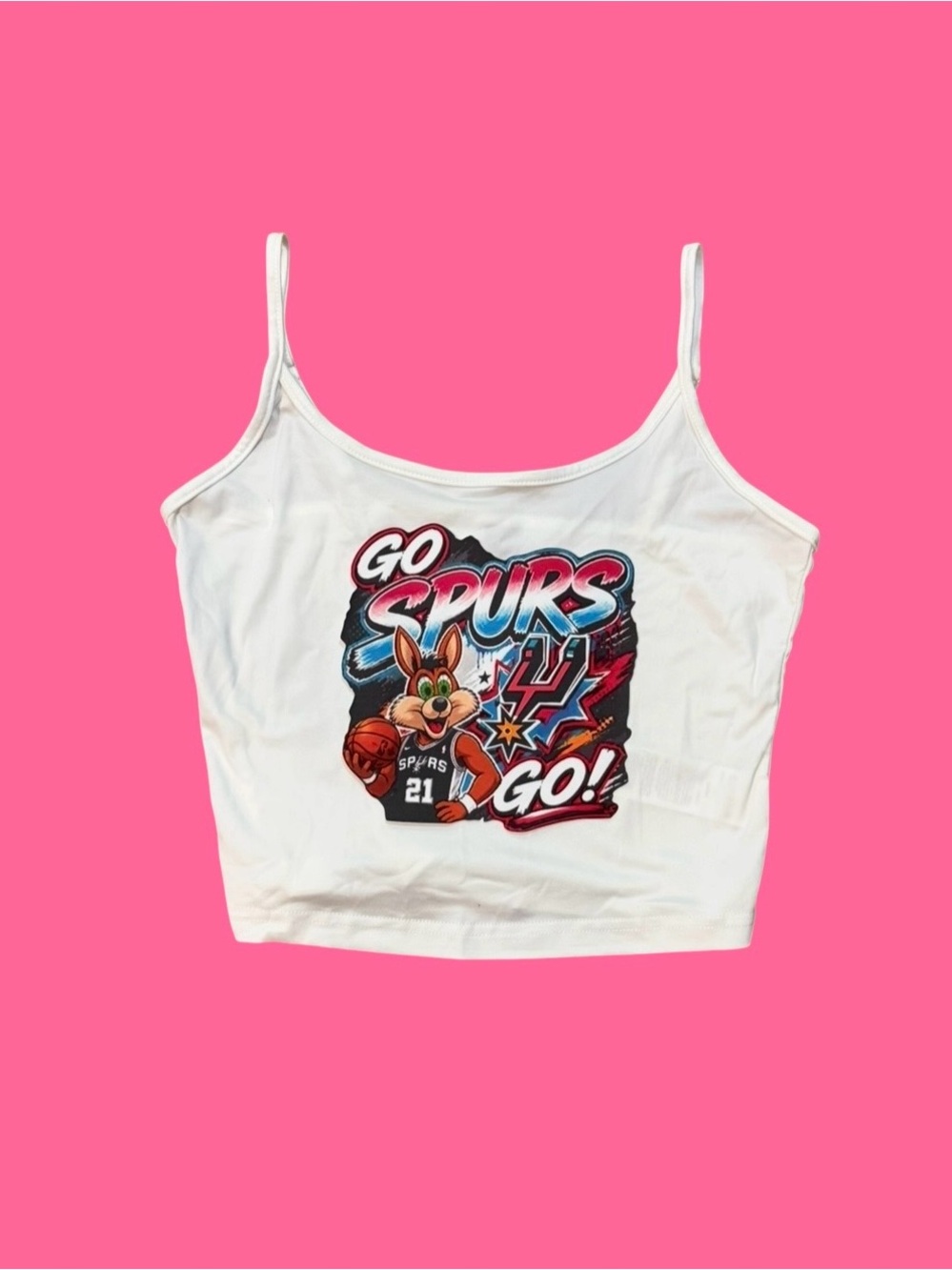 Go Spurs tank top